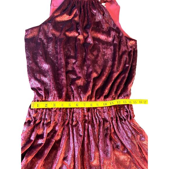 Ramy Brook Red Ellin Dress - Size L - Picture 10 of 14